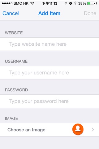 iSafe Password -Touch ID & Passcode screenshot 3