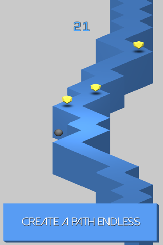 Ball Fast Runner - Collect Gem on the Route screenshot 2