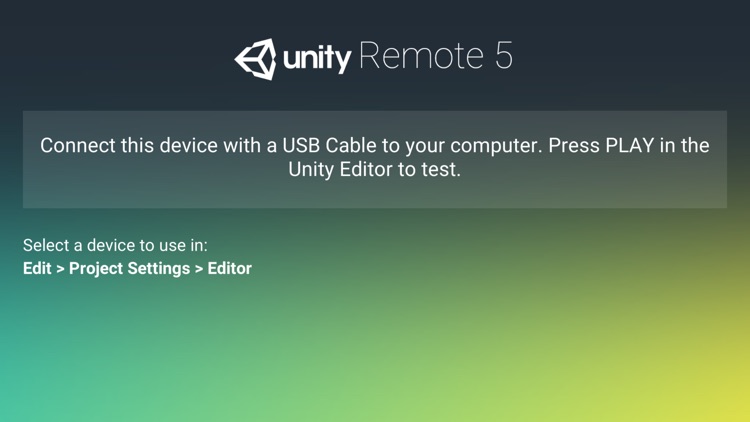 Unity Remote 5