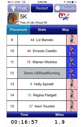 US Road Running - Virtual Race screenshot 3