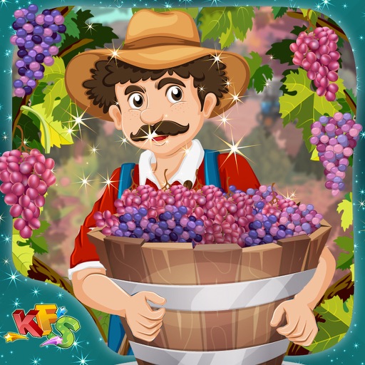 Grapes Farming – Crazy little farmer’s farm story game for kids