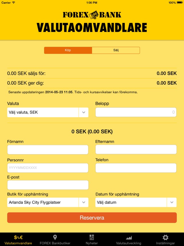 Valutaomvandlare forex