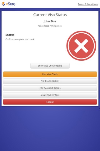 vSure: Visa Checks Made Easy screenshot 4