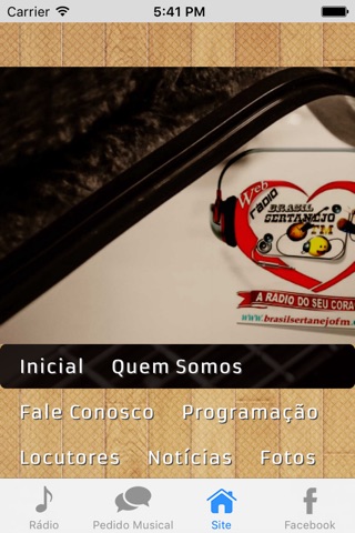 Rádio Brasil Sertanejo FM screenshot 2
