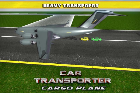 Car Transporter Cargo Plane - 3D Cargo Airplane Flying & Landing Test Game screenshot 4