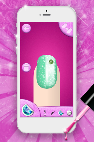 Fashion Nail Art Designs Game screenshot 4