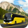 Mountain Top Bus Driving In Hill Climb City