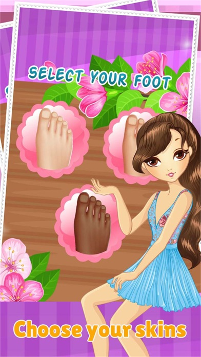 How to cancel & delete Toe Nail Spa Salon Beautiful Princess Girls - Makeover And Games Dressup Nails Art & Polish from iphone & ipad 2