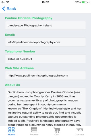 Pauline Christie Photography for iPhone screenshot 4