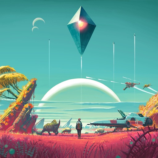 Wallpapers for No Man's Sky Free HD + Emoji Stickers icon