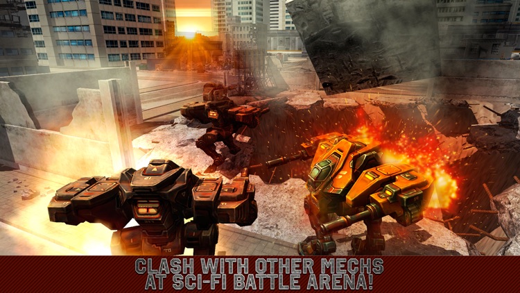 City Mech Battlefield 3D Full