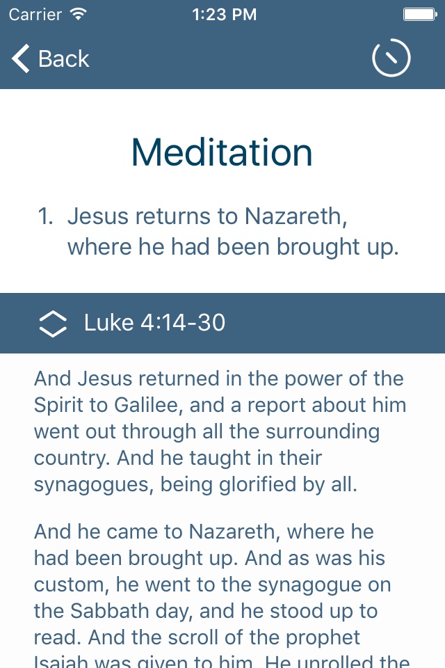Emmaus: Meditations on the Life of Jesus screenshot 3