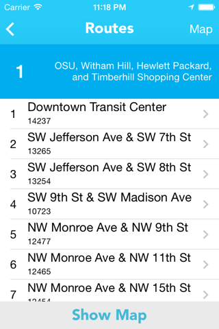 Transport (Corvallis Transit System) screenshot 3