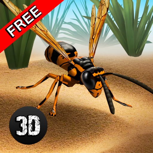 Wasp Life Simulator 3D Icon