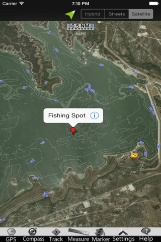 Choke Canyon Lake GPS Charts screenshot 2