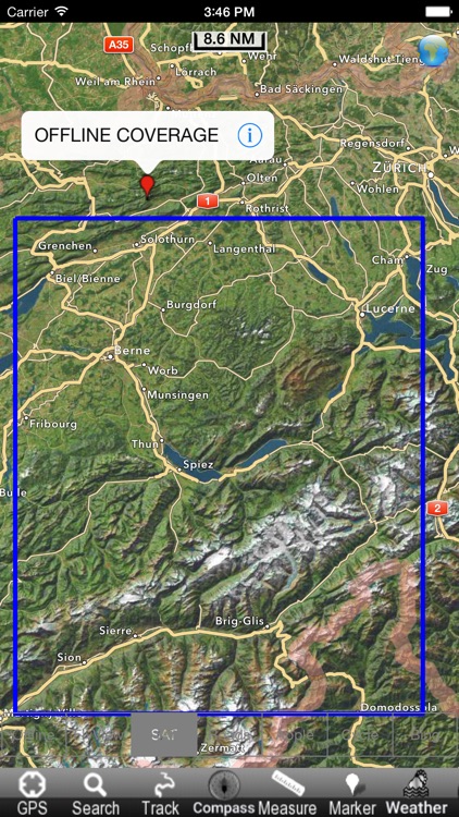 Lake : Thun - Brienz GPS Map Navigator screenshot-4