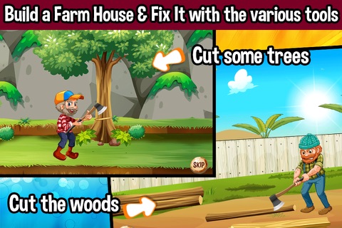 Скриншот из Farm House Builder - Build a Village Farm Town!