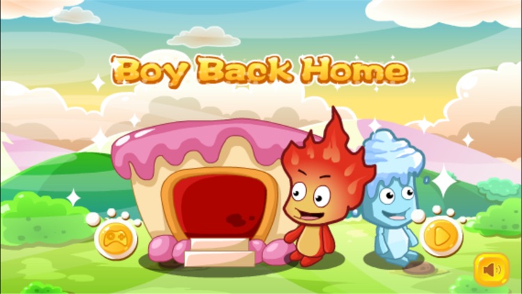 Boy Back Home - Fire Boy Back Home - physics game