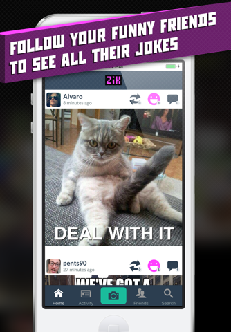 ZiK - Make memes and jokes with friends screenshot 4