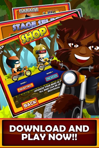 Captain Superhero Stunt Race Wars  – The Bike Racing Games for Pro screenshot 4