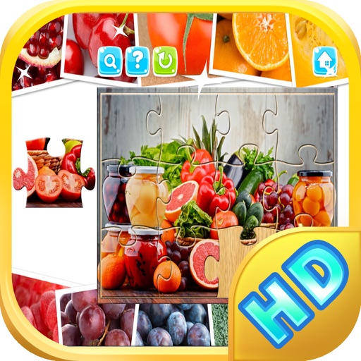 Fruit Jigsaw Puzzles iOS App