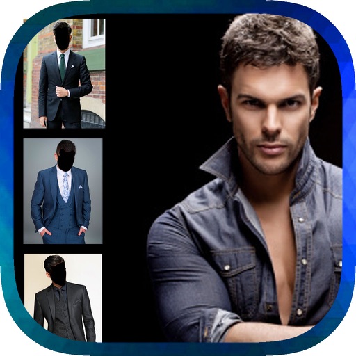 Man Suit Photo Montage Maker - Put Face in Suits To Try Latest Trendy outfits Icon