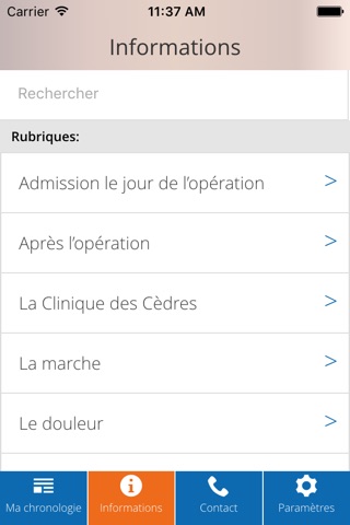 Info Ortho Cèdres screenshot 3