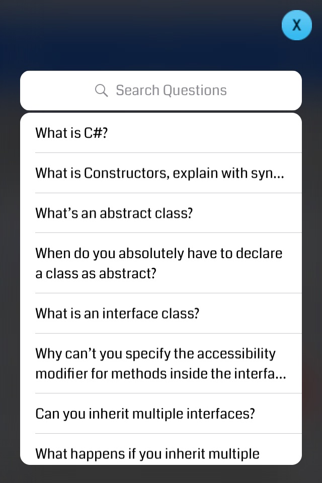 C# Interview Questions screenshot 3