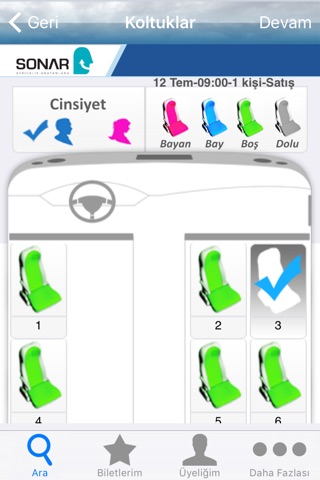 Sonar Turizm screenshot 3