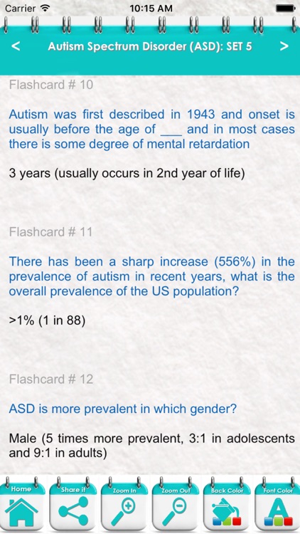 Autism Spectrum Disorder (ASD): 3500 Flashcards