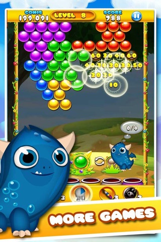 Bubble Shooter!Pop- Word Bubbles Witch 2 Guppies Mania Blast Games screenshot 2