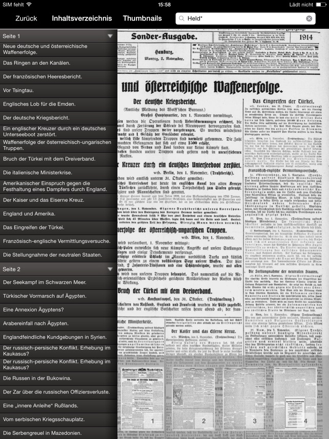 Weltbrand 1914 - Bilder und Berichte aus Hamburger Zeitungen(圖4)-速報App