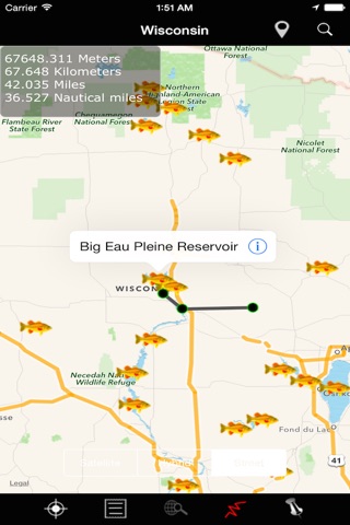 Wisconsin Lakes & Fishes screenshot 3