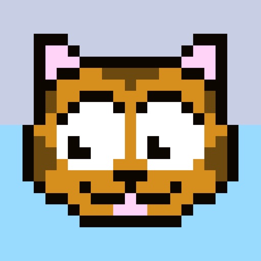 Clumsy Karate Cat Icon