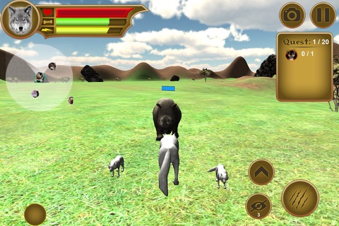 killer wolf forest simulator screenshot 2