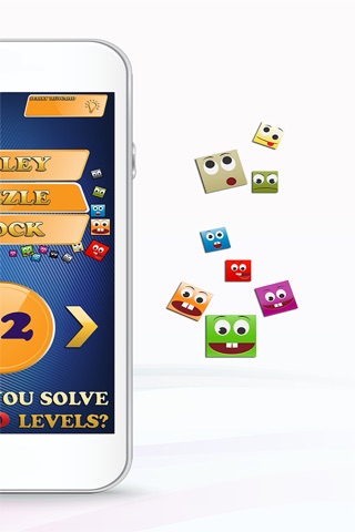 Smiley Block Puzzle Game – Play Tangram Braingame And Arrange Tile Shapes With Smile Faces screenshot 2