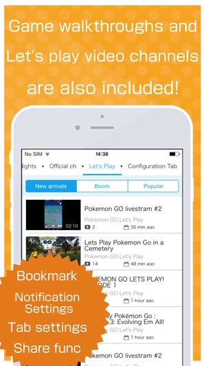 Free Gameplay Video, Walkthroughs, News for Pokémon GO(圖3)-速報App