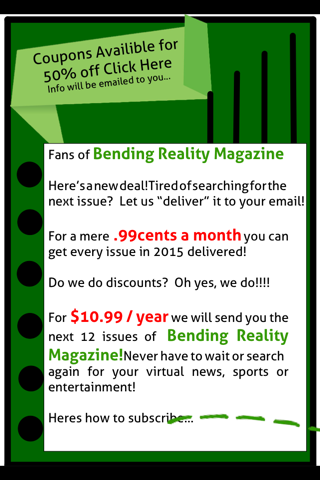 Bending Reality Magazine screenshot 2