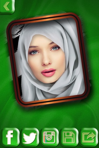 Hijab Camera Fashion Photo Montage – Muslim Woman Wedding Dress Up And Makeover Booth screenshot 3