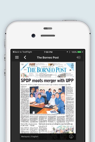 The Borneo Post screenshot 2