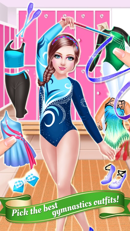 Stars Gymnastics Academy - Sports Team 2016: SPA, Makeup & Dressup Game