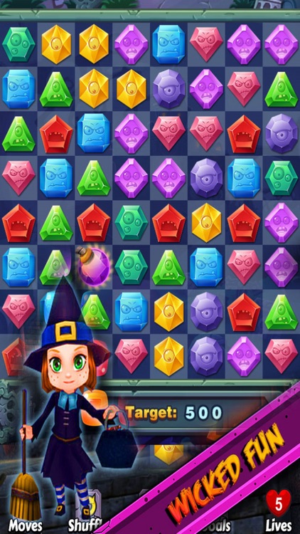 Zombie Jewels - Match3 Jewel Star