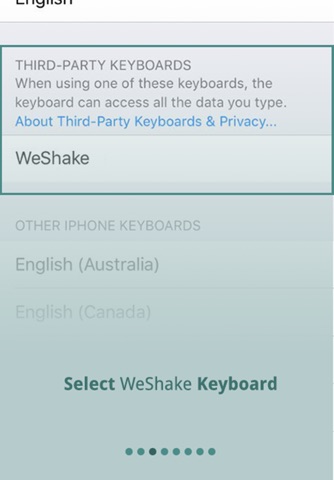 WeShake screenshot 3