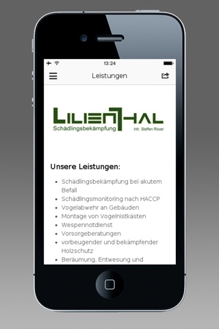 Lilienthal Schädlingbekämpfung screenshot 2