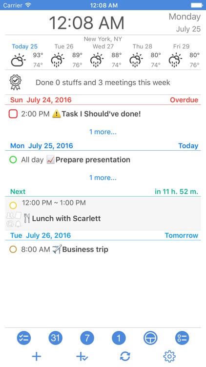 ActionAgenda - Calendar & GTD Planner (+Toodledo)