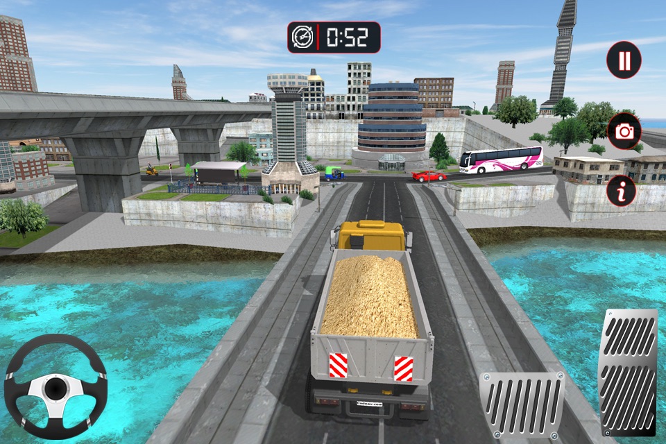 Excavator Crane Simulator 3D screenshot 3