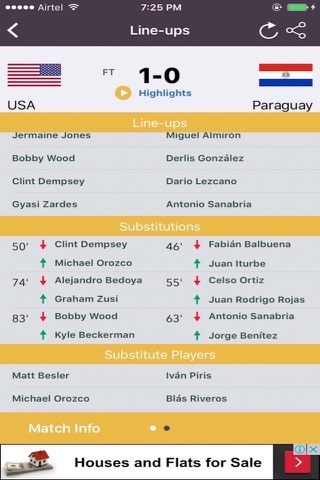 LiveFootball-Copa America 2016 screenshot 4
