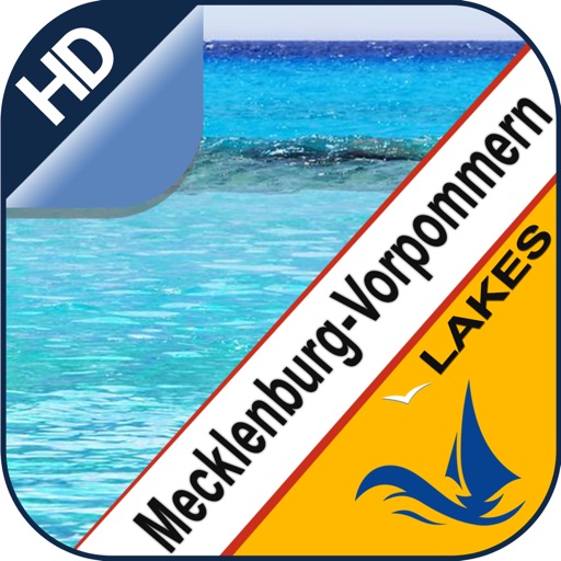 Mecklenburg-Vorpommern lakes offline fishing chart