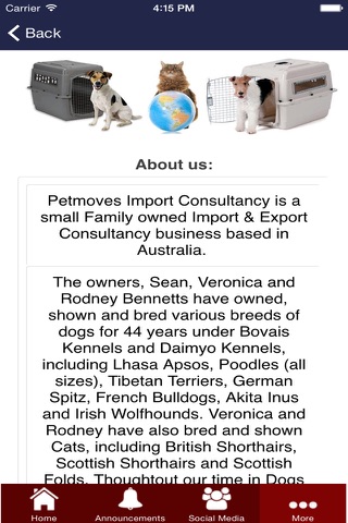 Petmoves Import Consultancy screenshot 3