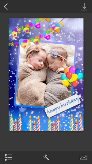 Birthday Greeting Cards - Instant Frame Maker & Photo Editor(圖2)-速報App